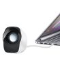 Logitech Z120 Wired Stereo Speakers, White and Black- 980-000513