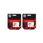 HP Set of Black and Tri-Color Ink Cartridges, Pack of 2 - 652 