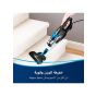 Bissell Featherweight Bagless Upright Stick Vacuum Cleaner with Attachments, 450 Watt, Black and Blue - 2024E