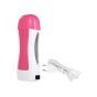 Roll On Electric Wax Heater, White and Pink