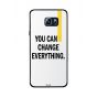 Zoot You Can Change Everything pattern Back Cover for Samsung Galaxy Note 5 - White and Black