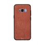Zoot Folded Leather Pattern Printed Back Cover For Samsung Galaxy S8 Plus , Brown