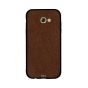 Zoot Folded Leather Pattern Printed Skin For Samsung Galaxy A7 2017 , Brown