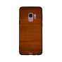 Zoot Pure Brown Wood Pattern Printed Back Cover For Samsung Galaxy S9 , Brown