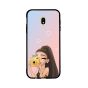 Moreau Laurent Girl Taking Picture pattern Sticker for Samsung Galaxy J7 Pro - Multicolor