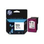HP Set of Black and Tri-Color Ink Cartridges, Pack of 2 - 123