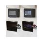 Electronic Digital Weather and Clock Projector, Black - ZN685401