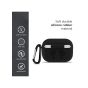 Silicone Cover For Apple AirPods Pro, Black - H-001
