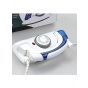 Sokany Sadiron Steam Iron 700 Watt, White and Blue - 6047