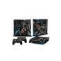 Skeleton Printed Sticker For PlayStation 4, 3 Pieces - 2724449630175