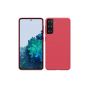 Nilkin Super forsted Shield Back Cover for Samsung Galaxy S21 - Bright Red