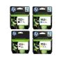 HP Set of Multicolor Ink Cartridges, Pack of 4 - 953XL