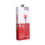 Emy Lightning Fast Charging Cable, 1 M, Red and Black - MY-721
