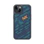 Nilkin Striker Back Cover for iPhone 13 - Blue and Green
