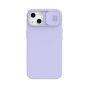 Nilkin CamShield Silicone Back Cover for iPhone 13, Purple