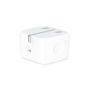 Apple Wall Charger, 20W, USB-C port, White - ‎MHJF3ZE-A with Apple USB-C to Lightning Charging, Data and Sync Cable, 1 Meter, White - MUF72ZM