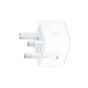 Apple Wall Charger, 20W, USB-C port, White - ‎MHJF3ZE-A with Apple USB-C to Lightning Charging, Data and Sync Cable, 1 Meter, White - MUF72ZM