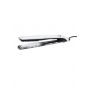 BaByliss Steam Lustre Ceramic Hair Straightener, 170C-210C Degrees, Silver - ST595SDE