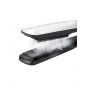 BaByliss Steam Lustre Ceramic Hair Straightener, 170C-210C Degrees, Silver - ST595SDE