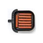 Black+Decker Digital Air Fryer, 5.8 Liters, 1800 Watt, Black- AF5800-B5