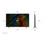 تلفزيون سمارت  ال جي 55 بوصة، LED،  دقة 4K UHD، بريسيفر داخلي - 55NANO80A6A