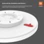 Xiaomi Mi Smart LED Ceiling Light, 45W, 81 Lamp Beads, White - MJXDD01SYL