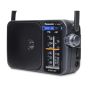 Panasonic FM-AM Portable Radio, Black - RF-2400D