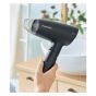 Panasonic Hair Dryer, 1800 Watt, 4 Temperatures, Black- EH-ND37-K615