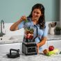 Ninja 3-in-1 Food Processor with Attachments, 1200W, Black and Silver - BN800UK