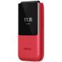 Nokia 2720 Flip Dual Sim, 4GB, 512MB RAM, 4G LTE - Red