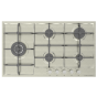 Ecomatic Gas Built-In Hob, 5 Burners, Inox- NS913C
