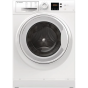 Ariston Hotpoint Front Load Automatic Washing Machine, 7 KG, White- NS 703U W EU
