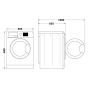 Ariston Dryer, 9 KG, Silver - NT M11 9X1SXB EX