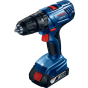 Bosch Professional Cordless Impact Drill, 18 V - GSB 180-LI with 1 Extra Battery