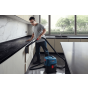 Bosch GAS 15 PS Professional Bagless Wet and Dry Vacuum Cleaner, 1100 Watt - Black and Blue