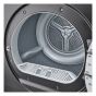 LG Front Load Condenser Dryer, 8 Kg, Dark Silver- RH80T2SP7RM