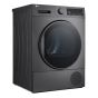 LG Front Load Condenser Dryer, 8 Kg, Dark Silver- RH80T2SP7RM