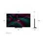 تلفزيون سمارت  ال جي 77 بوصة، OLED،  دقة 4K UHD، بريسيفر داخلي - OLED77C56LA