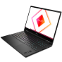 HP OMEN 15-en0003ne Laptop, AMD Ryzen 7 4800H, 15.6 Inch, 1TB SSD, 16GB RAM, NVIDIA GeForce RTX 2060 6GB, Windows 10 Home - Black