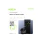 Oraimo FreePods 3C Earbuds, Black- OEB-E104DC and T800 Ultra Series 8 Smart Watch, 49mm - Silver Case and Orange Strap with Extra Black Strap