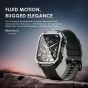 Oraimo Watch Nova V, 2.1 Inch, Black - OSW-802N with Wireless Earbuds with Noise Cancelling, Black - OTW-625