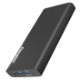 Energizer Power Bank, 26800mAh, 3 Ports, Black - XP26800PD