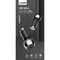 شاحن سيارة لدينو C1، عدد 2 منفذ USB، قدرة 36 وات - اسود