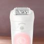 Braun Silk-epil 5 Epilator for Women with 3in1 trimmer, White - SES5-820