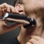 ماكينة حلاقة براون سيريز 9 للاستخدام الجاف والمبلل مع قاعدة تنظيف وشحن، فضي- 9390cc