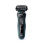 Braun Series 5 EasyClean Wet & Dry Shaver, Blue Black - 50-M1000s