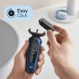 ماكينة حلاقة براون Series 6 SensoFlex للاستعمال الجاف والرطب، اسود/ازرق - 60-B1000s