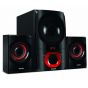 مكبرات صوت فيليبس 2.1 متعددة الوسائط، 3 وحدات، اسود - MMS6060F