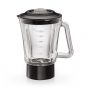 Black + Decker Jug Blender With Grinder And Chopper, 600 Watt, Black - BX600G