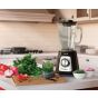 Moulinex Blendforce Countertop Blender with Attachments, 1.75 Liters, 800W, Black - LM4358EG